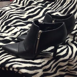 Fergalicious ankle boots.
